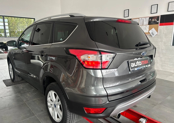 Ford Kuga cena 69900 przebieg: 76297, rok produkcji 2018 z Wyszków małe 781